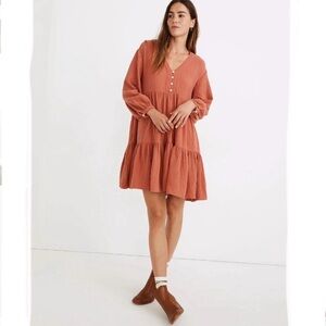 Madewell Lightspun Colette Mini Dress